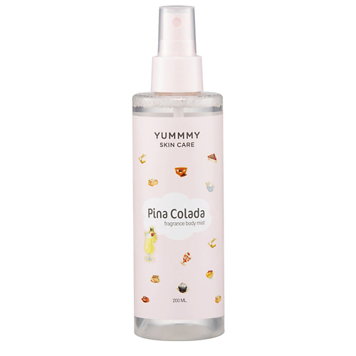 

YUMMMY Спрей-мист для тела Pina Colada 200, Спрей-мист для тела Pina Colada