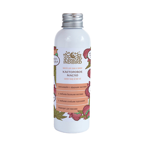 INDIBIRD Масло для тела Касторовое Castor Body & Hair Oil