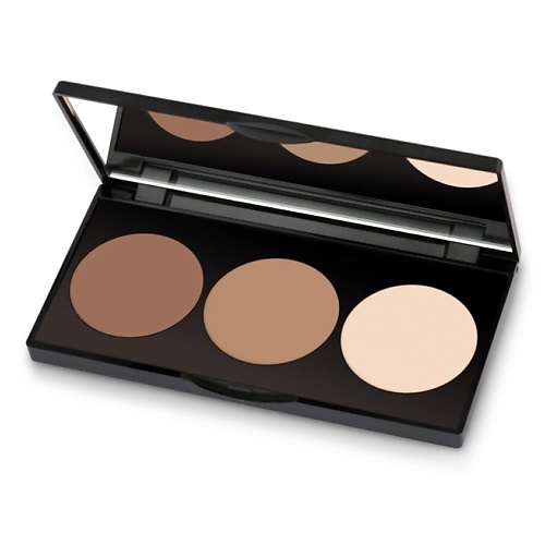 Контуринг и скульпторы GOLDEN ROSE Набор компактных пудр для контуринга CONTOUR POWDER KIT