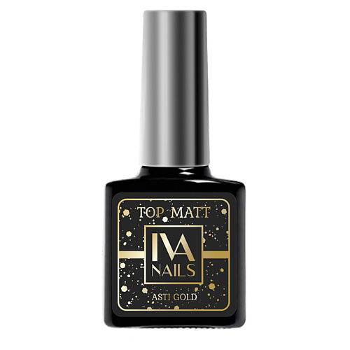 IVA NAILS Матовый топ Gold 80 390₽