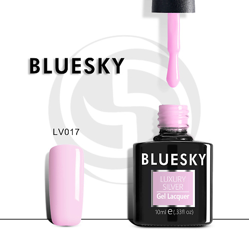 

BLUESKY Гель-лак Luxury Silver LV013, Гель-лак Luxury Silver LV013