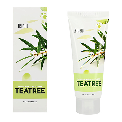 

TENZERO Пенка для умывания с экстрактом чайного дерева 100, Пенка для умывания с экстрактом чайного дерева