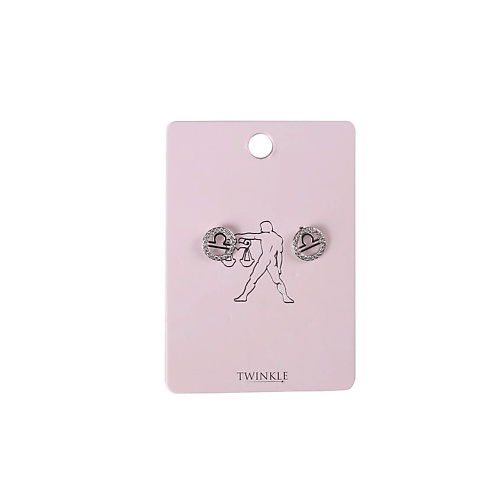 

TWINKLE ZODIAC COLLECTION Серьги "Весы", ZODIAC COLLECTION Серьги "Весы"
