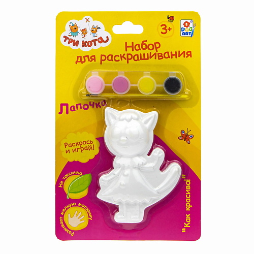 

1TOY Набор для раскрашивания Три кота, Набор для раскрашивания Три кота