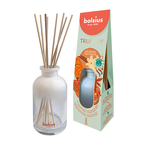 

BOLSIUS Арома диффузор + палочки Bolsius True joy восточная мягкость 80.0, Арома диффузор + палочки Bolsius True joy восточная мягкость