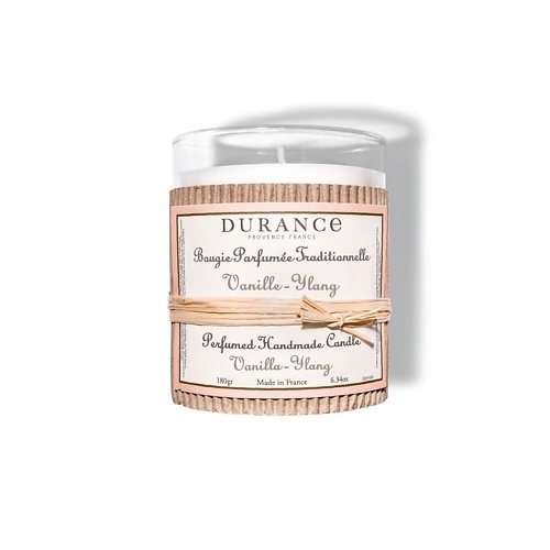 

DURANCE Ароматическая свеча Ваниль и иланг Vanilla-Ylang 180, Ароматическая свеча Ваниль и иланг Vanilla-Ylang
