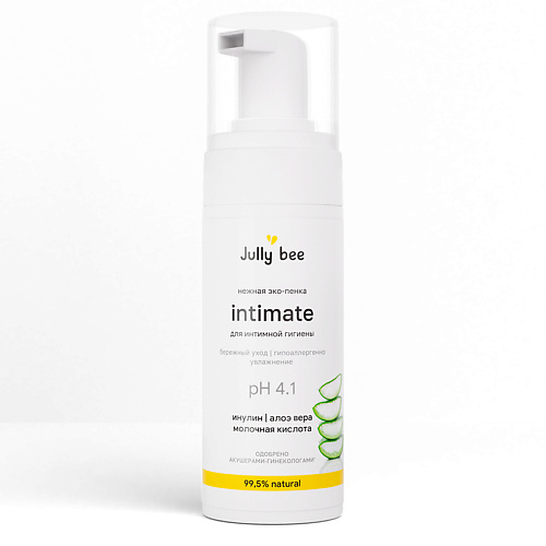 

JULLY BEE Пенка для интимной гигиены с пребиотиком Intimate, Пенка для интимной гигиены с пребиотиком Intimate