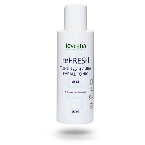 

LEVRANA Тоник для лица, для проблемной кожи ReFresh Facial Tonic, Тоник для лица, для проблемной кожи ReFresh Facial Tonic