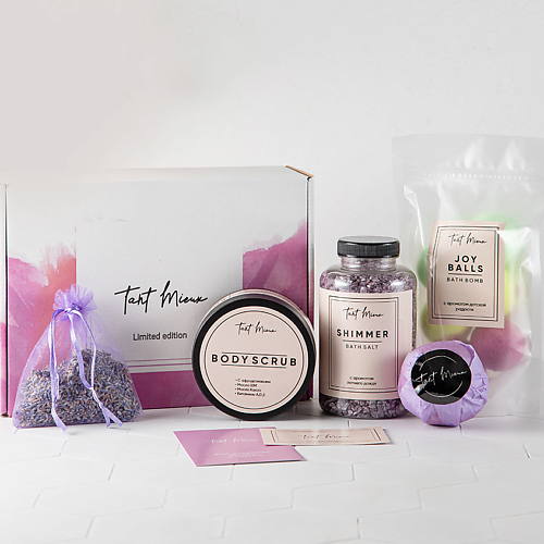 

TANT MIEUX Набор бомбочек, соли с шиммером и скраба для ухода за кожей, Набор бомбочек, соли с шиммером и скраба для ухода за кожей