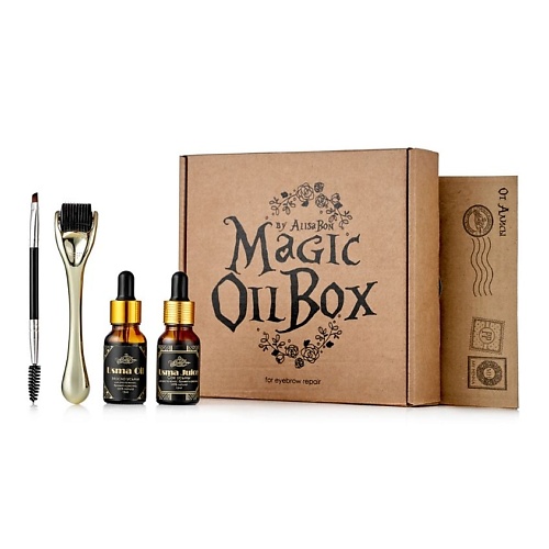 

ALISA BON Комплекс для восстановления роста волос, бровей и ресниц "Magic Oil Box" 30.0, Комплекс для восстановления роста волос, бровей и ресниц "Magic Oil Box"