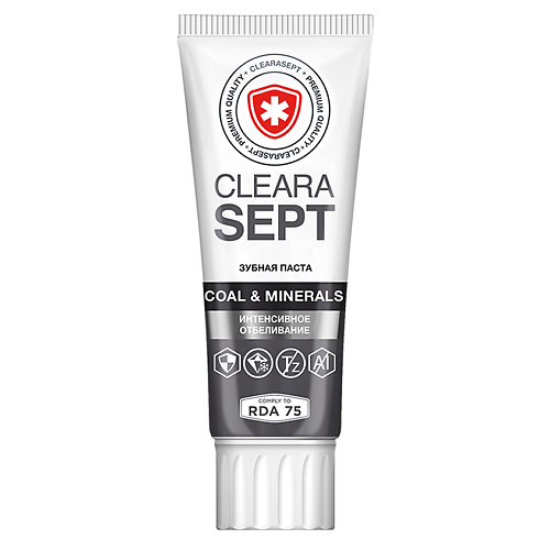 

CLEARASEPT зубная паста Интенсивное отбеливание, зубная паста Интенсивное отбеливание