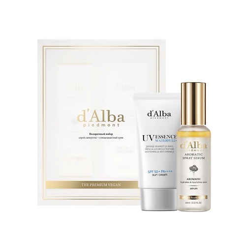 

D`ALBA Подарочный набор: сыворотка + солнцезащитный крем, Подарочный набор: сыворотка + солнцезащитный крем