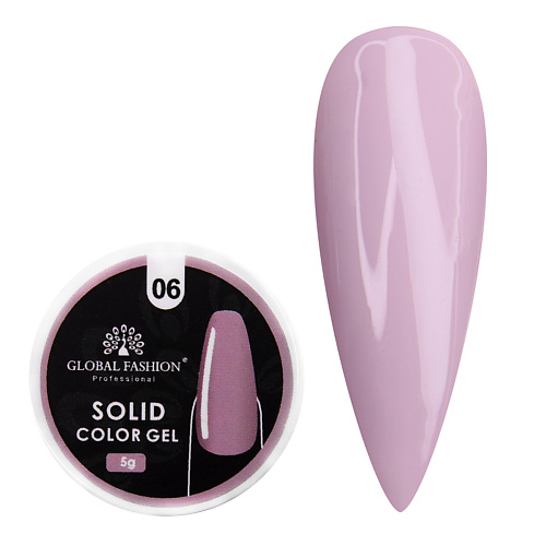 фото Global fashion гель-краска повышенной плотности, solid color gel 04