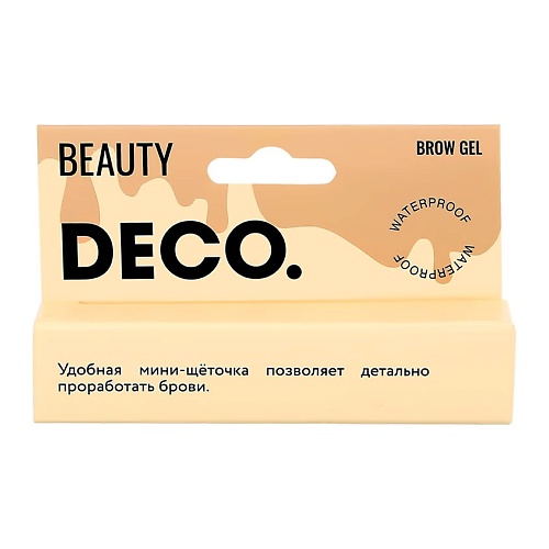 

DECO. Гель для бровей водостойкий, Гель для бровей водостойкий