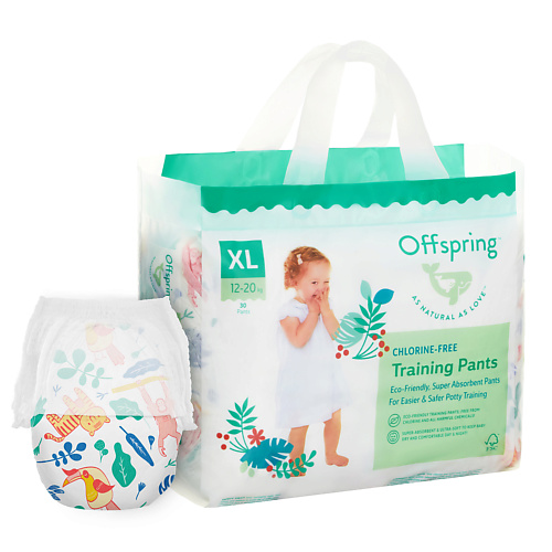 

OFFSPRING Трусики-подгузники, XL 12-20 кг Джунгли 30.0, Трусики-подгузники, XL 12-20 кг Джунгли