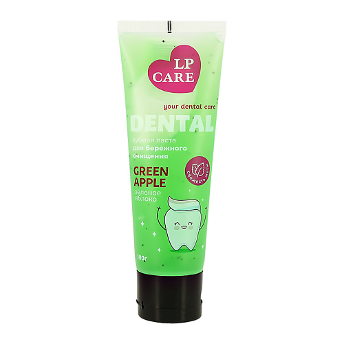 

LP CARE Паста зубная DENTAL Green apple 100.0, Паста зубная DENTAL Green apple