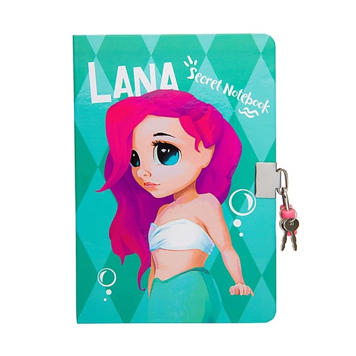 Разное MORIKI DORIKI Блокнот с ключoм LANA Secret Notebook