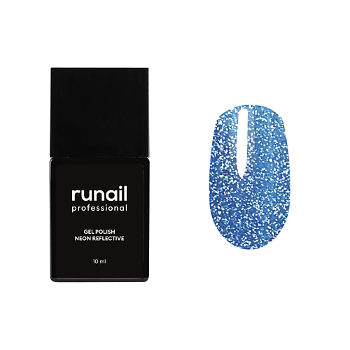 

RUNAIL PROFESSIONAL Гель-лак для ногтей неоновый светоотражающий, Гель-лак для ногтей неоновый светоотражающий