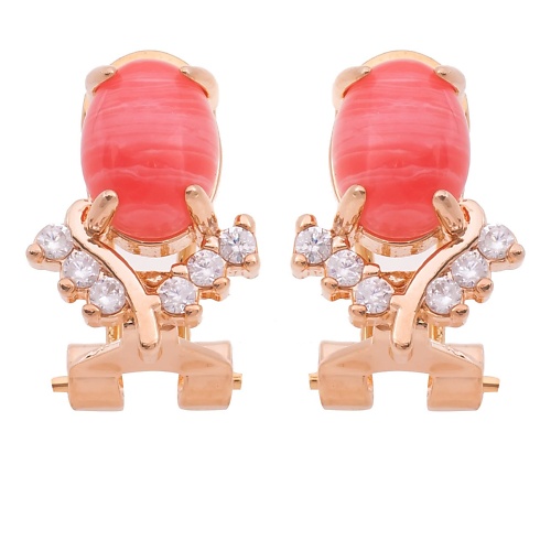 

LJ Серьги с родохрозитом "Чайка", Серьги с родохрозитом "Чайка"