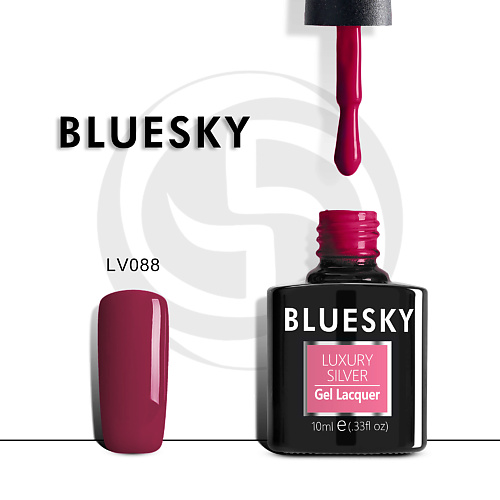 

BLUESKY Гель-лак Luxury Silver Бургундское вино, Гель-лак Luxury Silver Бургундское вино