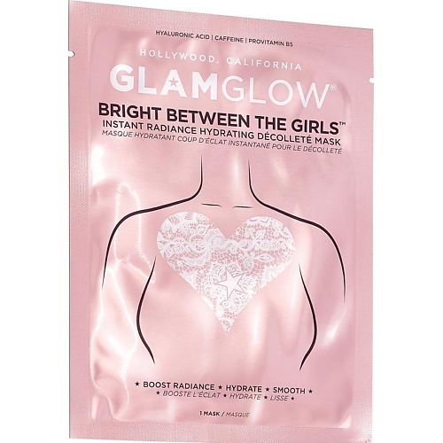 

GLAMGLOW Осветляющая маска для зоны декольте Bright Decollete Sheet Mask, Осветляющая маска для зоны декольте Bright Decollete Sheet Mask