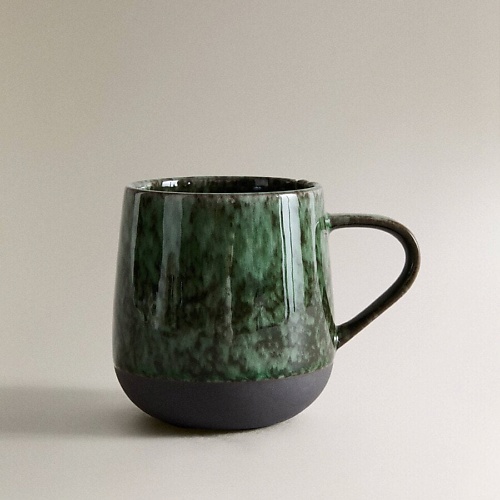 

ZARA HOME Зеленая керамическая кружка, Зеленая керамическая кружка