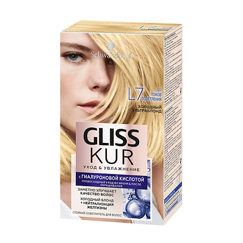 ГЛИСС КУР Стойкая краска для волос Уход&Увлажнение Care&Moisture