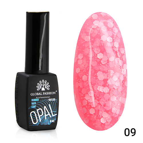 

GLOBAL FASHION Каучуковая база Snow flakes 01, Каучуковая база Snow flakes 01