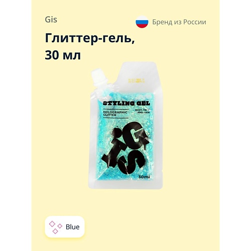 

GIS Глиттер-гель для волос, лица и тела, Глиттер-гель для волос, лица и тела