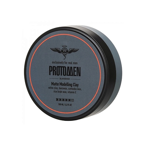 Глина для волос PROTOKERATIN Глина моделирующая матовая сильной фиксации 100