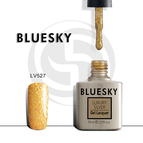 

BLUESKY Гель-лак Luxury Silver Золотая корона, Гель-лак Luxury Silver Золотая корона