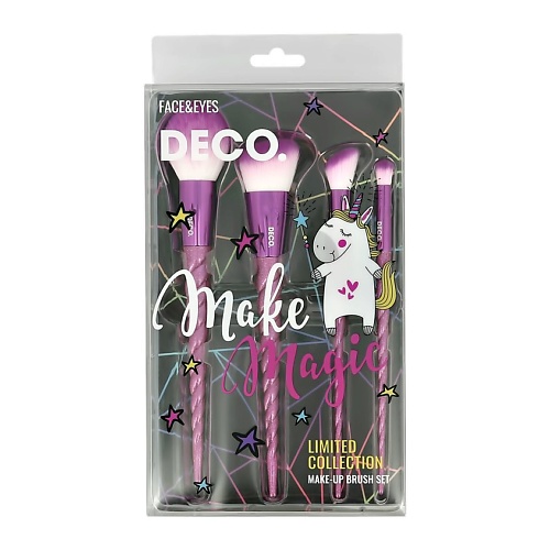 

DECO. Набор кистей для макияжа MAKE MAGIC, Набор кистей для макияжа MAKE MAGIC
