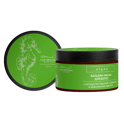 

HYDROBIONIQUE BY DOCTOR OCEAN Бальзам-маска для волос с морской ромашкой и абиссинским маслом 200.0, Бальзам-маска для волос с морской ромашкой и абиссинским маслом