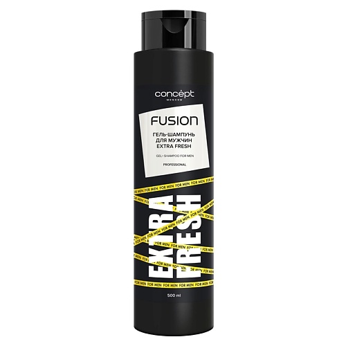 

CONCEPT FUSION CONCEPT MOSCOW Гель-шампунь для волос мужской Extra Fresh, CONCEPT MOSCOW Гель-шампунь для волос мужской Extra Fresh
