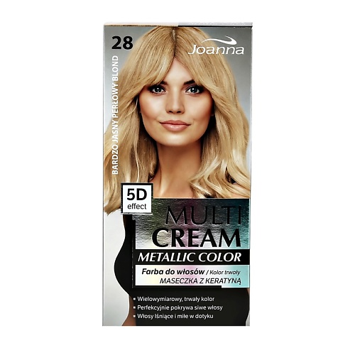 Краска для волос JOANNA Краска для волос MULTI CREAM METALLIC COLOR