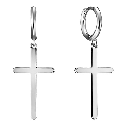

UVI JEWELLERY Серебристые серьги Кресты, Серебристые серьги Кресты