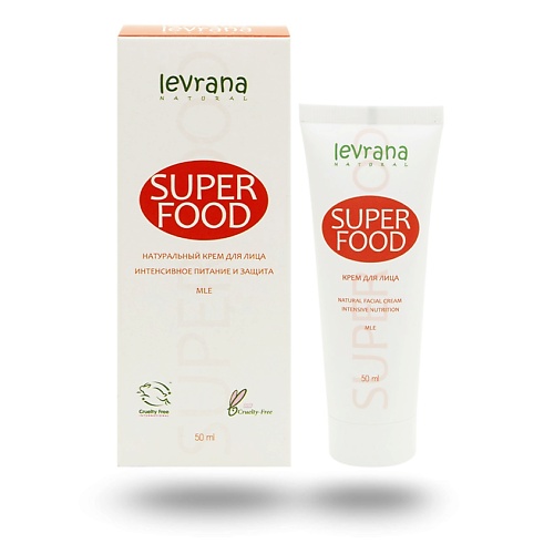 

LEVRANA Крем для лица Super Food Natural Facial Cream, Крем для лица Super Food Natural Facial Cream