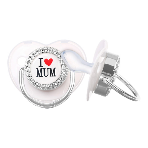 

MUM&BABY Соска - пустышка ортодонтическая, I LOVE MUM, с колпачком, Соска - пустышка ортодонтическая, I LOVE MUM, с колпачком