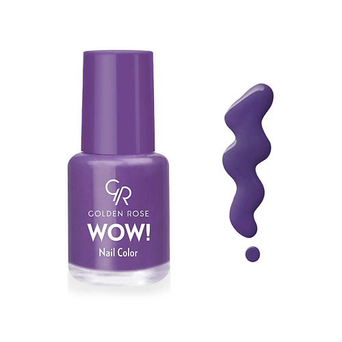 Лак для ногтей GOLDEN ROSE Лак для ногтей WOW! Nail Color Clear