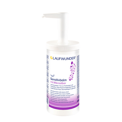 

LAUFWUNDER Sensitivbalm Бальзам для чувствительной кожи ног с микрочастицами серебра 450.0, Sensitivbalm Бальзам для чувствительной кожи ног с микрочастицами серебра