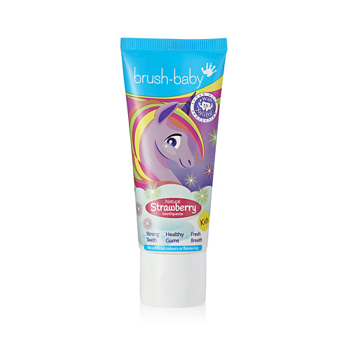 

BRUSH-BABY Strawberry Зубная паста, 3+ лет 50.0, Strawberry Зубная паста, 3+ лет
