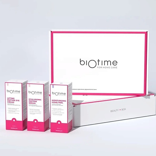 

BIOTIME FOR HOME CARE Набор "Пептидное омоложение", Набор "Пептидное омоложение"