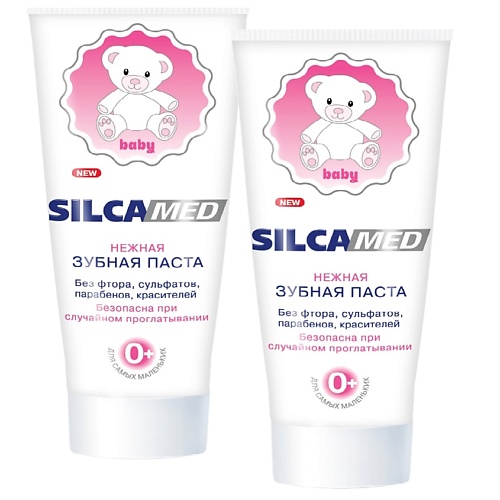 

SILCAMED Зубная паста для первых молочных зубов BABY 0+ 65, Зубная паста для первых молочных зубов BABY 0+