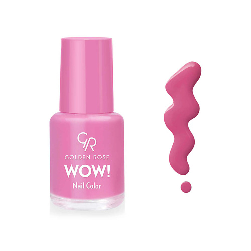 Лак для ногтей GOLDEN ROSE Лак для ногтей WOW! Nail Color Clear