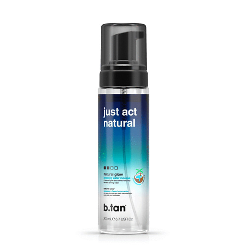 Мусс-автозагар для тела B.TAN Мусс-автозагар just act natural self tan mousse