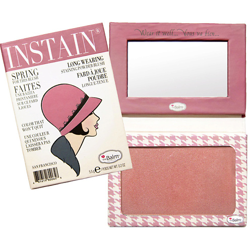 

THEBALM Стойкие компактные румяна INSTAIN, Стойкие компактные румяна INSTAIN