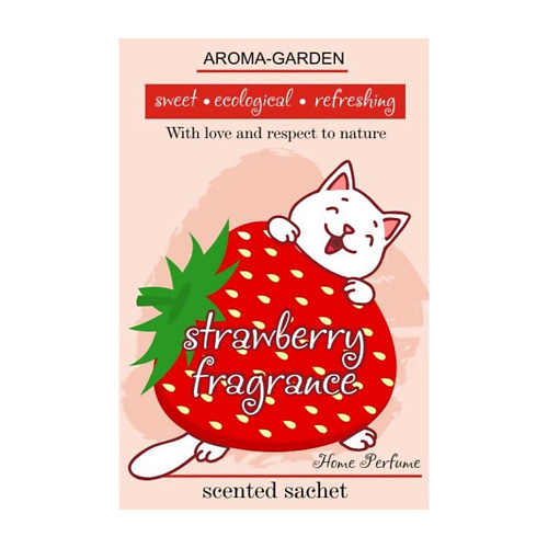 

AROMA-GARDEN Ароматизатор-саше SWETNESS-КЛУБНИКА, Ароматизатор-саше SWETNESS-КЛУБНИКА