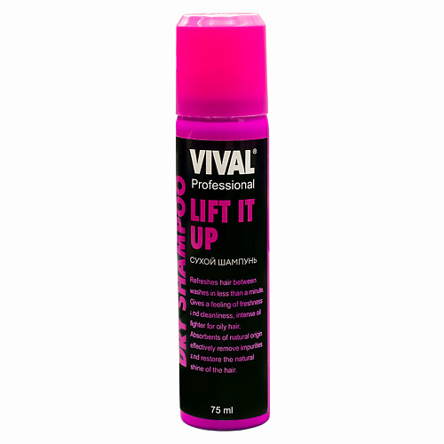 

VIVAL BEAUTY Сухой шампунь для волос Lift It Up, Сухой шампунь для волос Lift It Up
