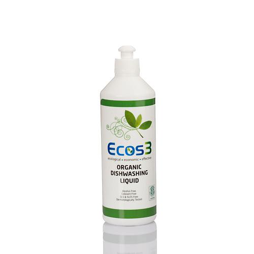 

ECOS3 Органическая жидкость мытья посуды 500.0, Органическая жидкость мытья посуды