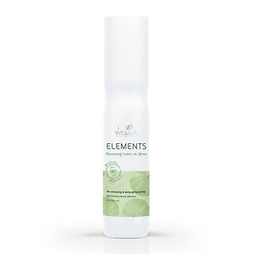 

WELLA Кондиционер-ополаскиватель Elements Renewing Leava-in Spray, Кондиционер-ополаскиватель Elements Renewing Leava-in Spray